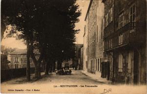 CPA MONTFAUCON - Les Promenades (517907)