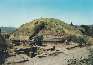 Cerveteri Grande Tombe Italy Postcard