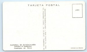 Catedral De GUADALAJARA JAL Mexico Postcard