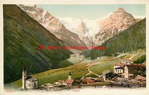 Italy, South Tyrol, Stilfs, Trafoi, UDB, Card No 2924