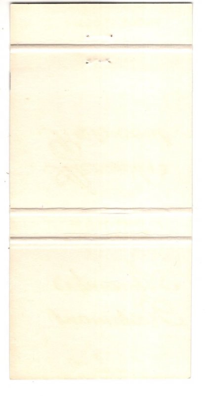 Vintage Matchbook Cover, Alexander's Restaurant, Edmonton, Alberta