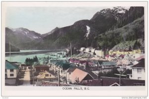RP: OCEAN FALLS , B.C. , Canada , 30-40s ; town