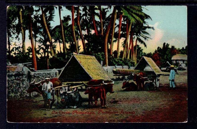 Ox Carts,Pampanga,Philippines