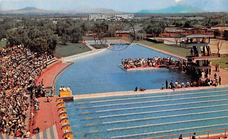 Swimming Pool Water Sports 1955 