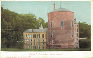 Netherlands Arnhem Omstreken Kasteel Rosendael Castle Vintage Postcard 07.45