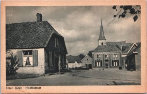 Netherlands Etten Gelderland Hoofdstraat Vintage Postcard 09.17
