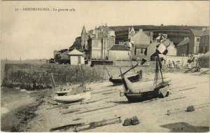 CPA ARROMANCHES - La Grande cale (140444)