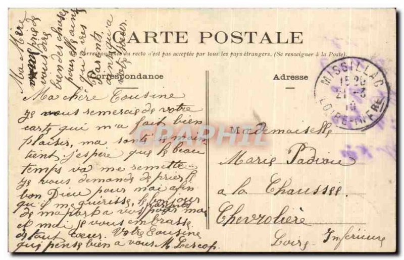 Old Postcard Calvary Pontchateau