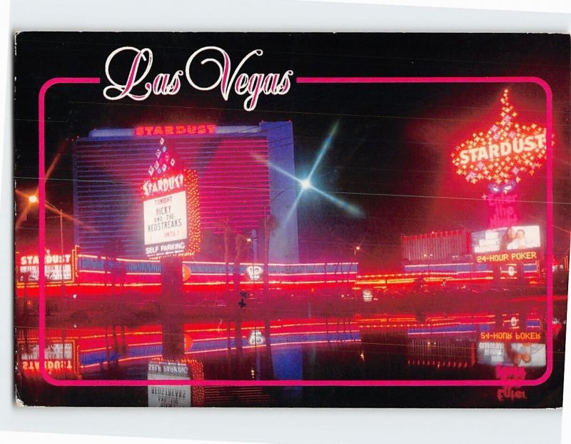 Postcard Stardust Hotel Casino Las Vegas Nevada USA