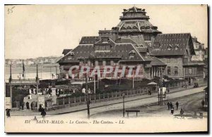 Old Postcard Saint Malo Casino