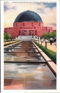 Illinois Chicago Adler Planetarium and Terrazo Promenade