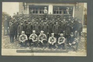 Northumberland PENNSYLVANIA RPPC '10 FIRE DEPARTMENT Firemen Hook & Ladder No. 1