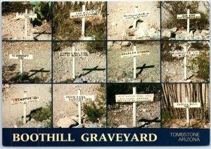 Postcard - Boothill Graveyard - Tombstone, Arizona