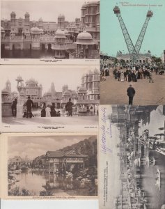 FRANCO BRITISH EXHIBITION EXPO 1908 London U.K. 50 Vintage Postcards (L4571)