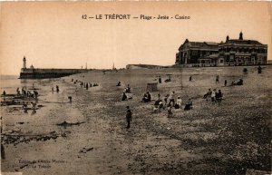 CPA Le TRÉPORT Plage-Jetée-Casino (416311)