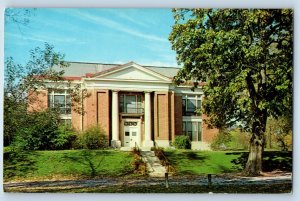 1960 Harrogate Tennessee Postcard Lincoln Memorial University Carnegie Library