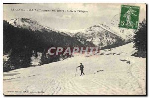 Postcard Old Cantal Lioran Vallee Allagnon