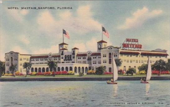 Florida Sanford Hotel Mayfair St Johns River Fruit Order Form