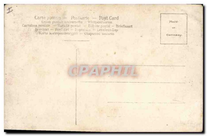 Old Postcard Fantasy Easter Pisces Female