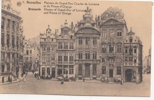 BF19463 houses of grand duc of lorrain bruxelles belgium  front/back image