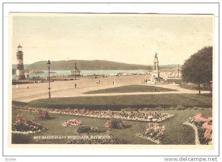 Lighthouse , Hoe Gardens , Plymouth, UK , 20-30s