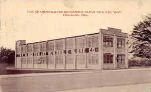 E92/ Uhrichsville Ohio Postcard Tuscarawas c1910 Chaddock-Kurz Glove Factory