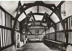 Leicestershire Postcard - The Guildhall - The Great Hall - Ref 13947A