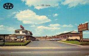 Laurier Quebec Canada 1960s Postcard Motel L'Abitation