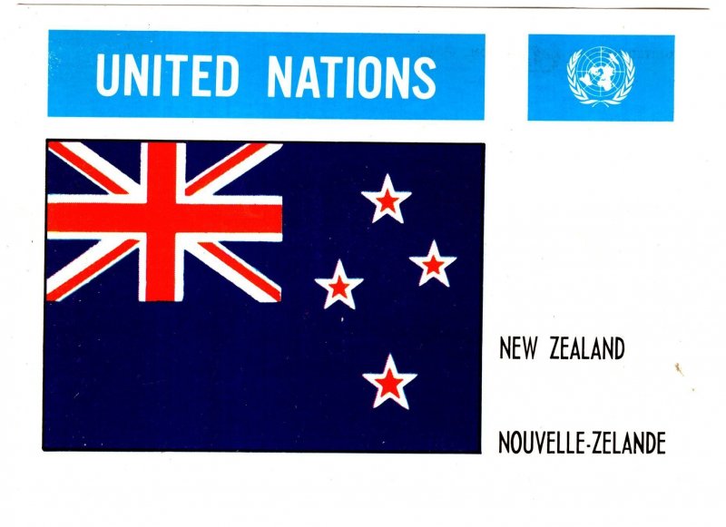 New Zealand Flag, United Nations