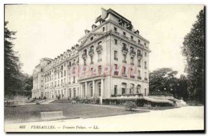Postcard Old Versailles Trianon Palace