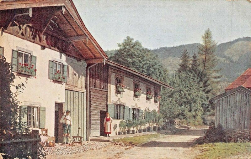 OBERGAMMERGAU GERMANY~KLEPPER HAUS~1930 PASSIONSSPIELE POSTCARD