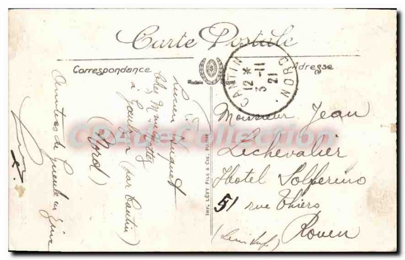 Old Postcard Douai Hotel De Ville