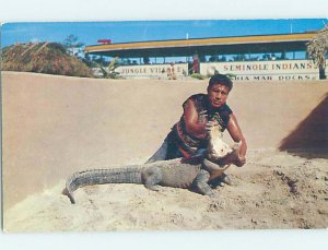 Chrome INDIAN SCENE Fort Lauderdale Florida FL AH3948