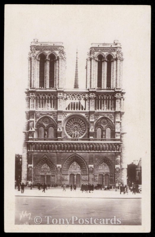 Notre-Dame (facade) Front of Notre-Dame Church