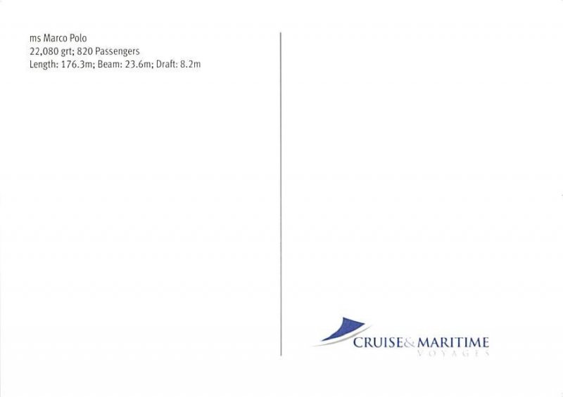 M S Marco polo Cruise Ship 