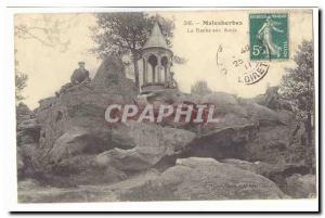 Malesherbes Old Postcard Rock to friends