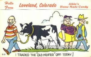Loveland, CO Post Card     ;     Loveland, Colorado