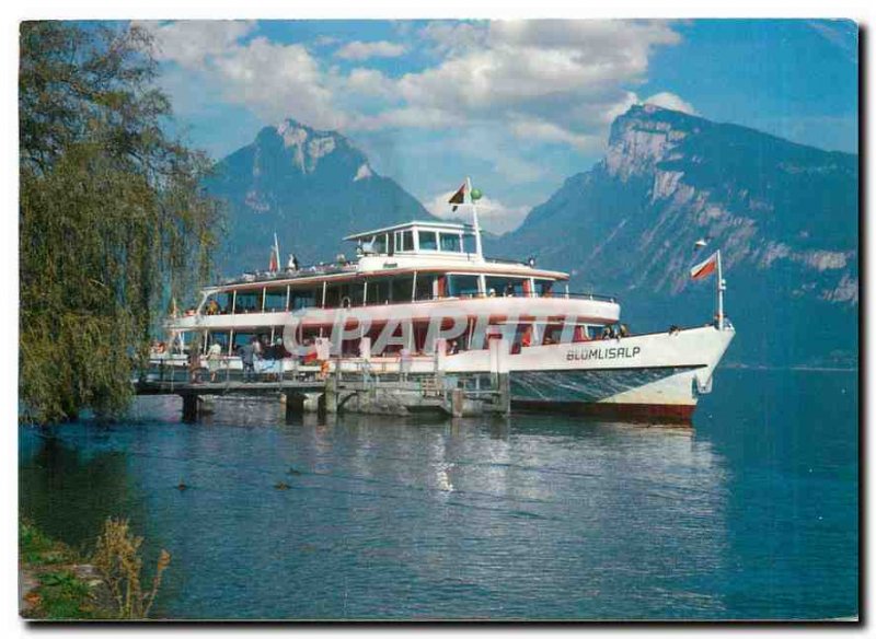 Postcard Modern Lötschbergbahn