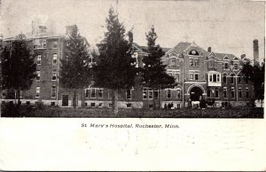 Minnesota Rochester St Mary's Hospital 1909