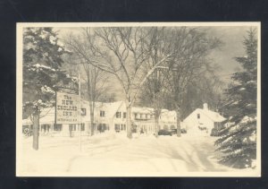 RPPC INTERVALE NEW HAMPSHIRE NH THE NEW ENGLAND INN REAL PHOTO POSTCARD VINTAGE