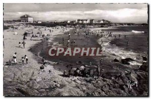 Old Postcard Batz sur Mer beach Govelle