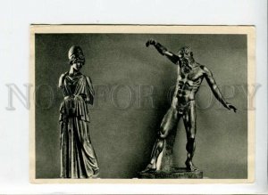 3010650 NUDE MAN Marsiy & ATHENE Ancient greek myth Old PC