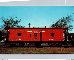 Trains Erie Railroad Modern All Steel Caboose