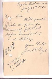 Canada Postal Stationery, Victoria, Used 1902 Split Ring Cancel  New Brunswick,