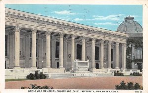 World War Memorial Colonnade Yale University - New Haven, Connecticut CT