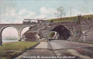 Pennsylvania Philadelphia Fairmount Park River Drive Tunnell1912