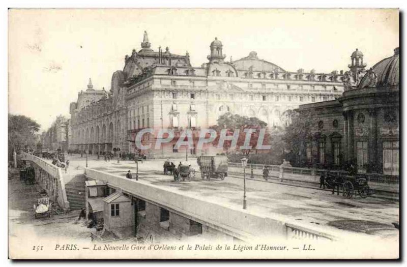 Paris - 7 - Gare d & # 39Orleans - Palace of the Legion of & # 39Honneur - Ol...