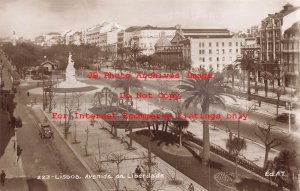 Portugal, Lisboa, Lisbon RPPC, Avenida Da Liberdade, No 223, Photo