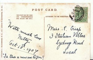 Genealogy Postcard - Crisp - 3 Italian Villas - Sydney Road - Local - Ref 5025A