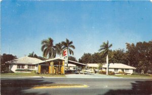 Sarasota Florida 1950s Postcard Royal Palms Motel